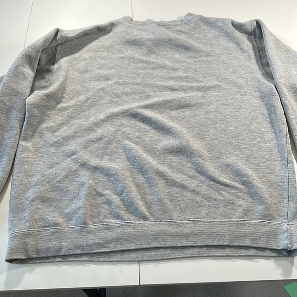 Men’s Vintage 90s Stussy Lion Logo Grey Crewneck Sweatshirt Pullover sz L - Picture 7 of 7